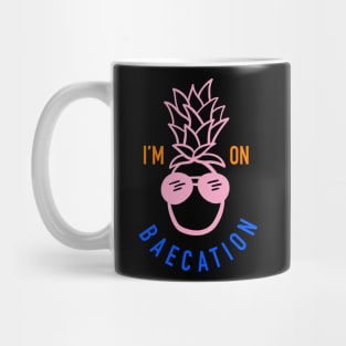 baecation baecay couple vacation Mug